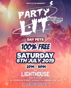 Party Lit Day Fete @ The Lighthouse Bar and Club